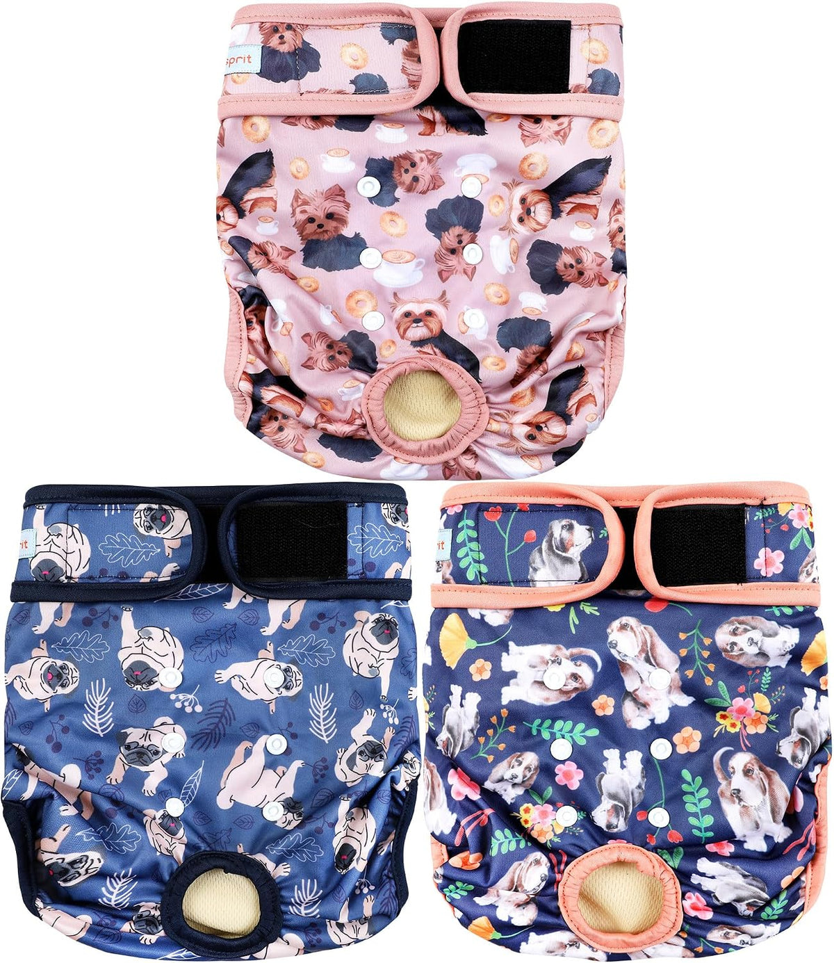 Langsprit Washable Female Dog Diapers - Medium / Dogs - image 2