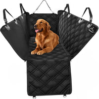 Dog Car Seat Cover, Heavy Duty Hammock - XL / Black