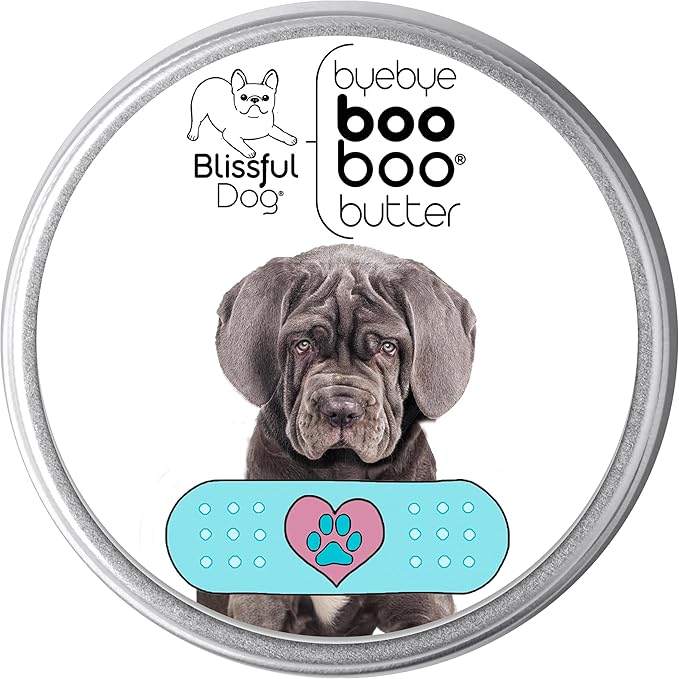 The Blissful Dog 2 oz TIN Neapolitan Mastiff Booboo Butter