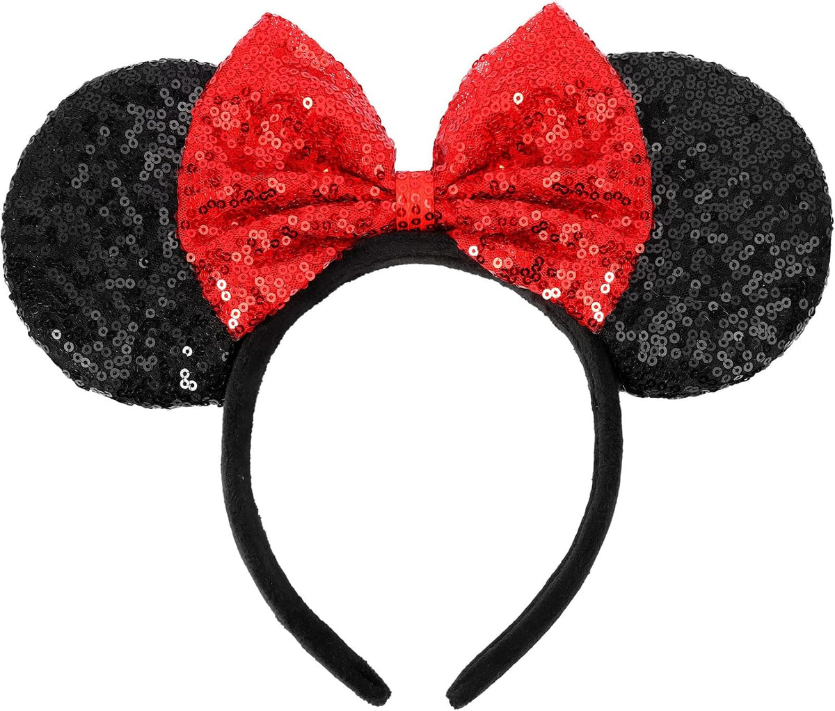 UNSPAZ Mouse Ears Headbands - Red