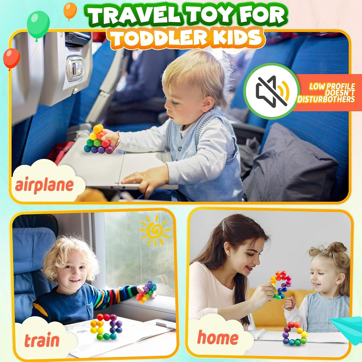 Sensory Balls Toy for Kids - 1PC MIN - image 3