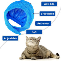9 Pcs Cat Bathing Bag Set Cat Shower Bag - Blue, Turquoise - image 4