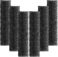 AquaMiracle Aquarium Filter Replacement Sponge, Fish Tank Filter Replacement Parts, Including 6 x Filter Sponge