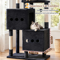 Maine Coon Cat Tree, Heavy Duty Cat Tower for 20 lbs+, GCT033G – Essentials for Cats - 74.8 inches / Dark Gray - image 2