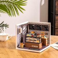 Rolife Super Creator miniature house kit, Double Joy Bubble Tea shop with LED light - view 4