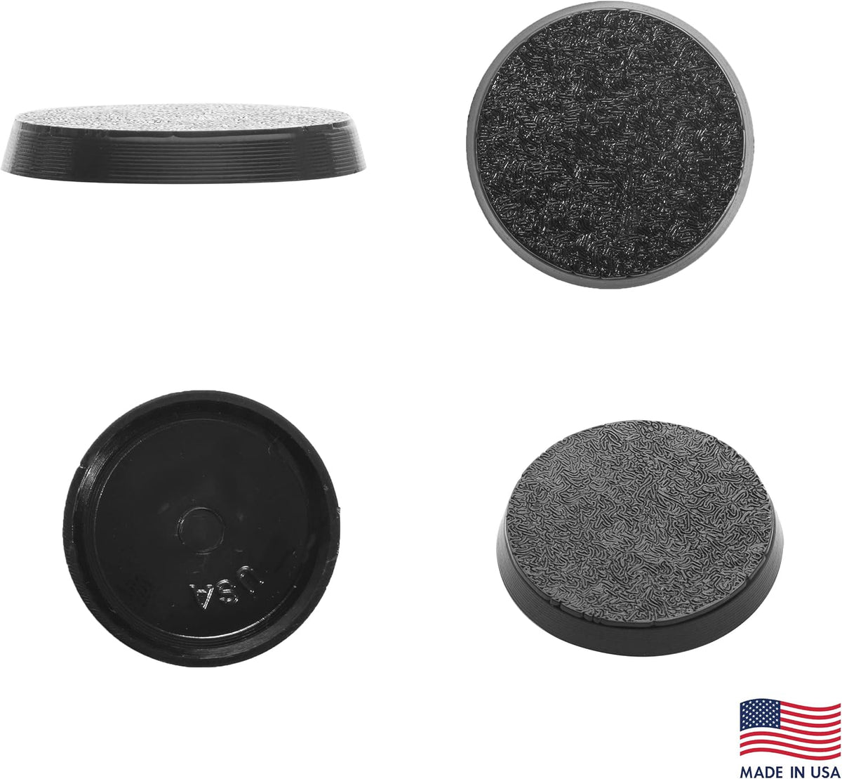 EasyPegs 25mm textured plastic round bases for miniatures, 120 count - view 2