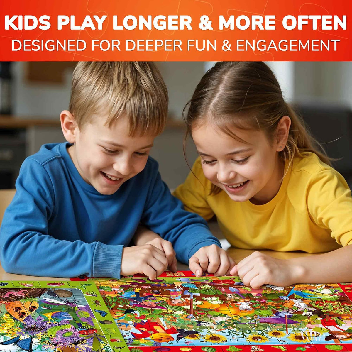 Jigsaw Puzzles for Kids Ages 4-6 - Birds & Bugs - image 4