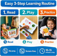 TOYVENTIVE learning toys set for 2 year olds with books, puzzles and matching games - view 12