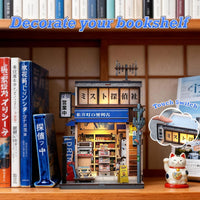 Cutefun Book Nook Kit - DIY Miniature Dollhouse Kit for Adults and Teens – Fun for Kids & Family - Japanese Convenience Store - image 4