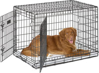 MidWest Homes for Pets Quiet Time Reversible Crate Pan Cover 36' - Mushroom Diamond/Fleece / Crate Pan Cover 36" - image 4