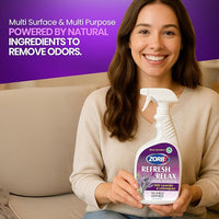 ZORBX Lavender & Lemongrass Spray, 24 Oz - All-Purpose Deodorizer, Refreshes Fabric, Removes Strong Odors, Perfect for Home, Car, Gym, Laundry