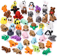 50 pcs 3D Printed Animal Figurines - Animal 50