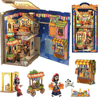 Cutefun Book Nook Kit for Adults - Plaza De Los Muertos