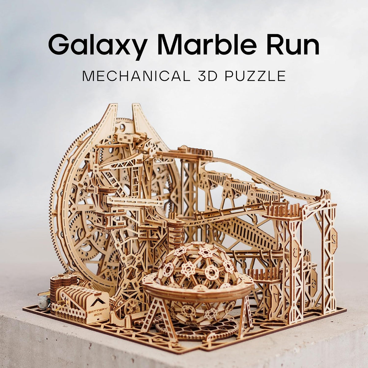 Wood Trick Galaxy Wooden Marble Run 3D Wooden Puzzles for Adults - image 2