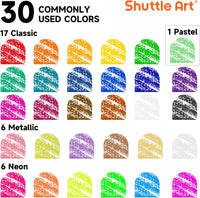 Tempera Paint Sticks, 15 Colors Solid Tempera Paint for Kids - 30 colours - image 2