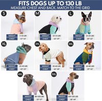 Spark Paws Dog Hoodie, Buttery-Soft Sweater Sweatshirt - Daisy / X-Large