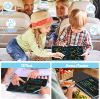 Hockvill LCD Writing Tablet for Kids 8.8 Inch - 13"W x 10"H / Blue - image 2