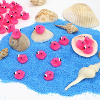 60Pcs Mini Resin Butterflies - 50pcs Mini Flamingos - image 2
