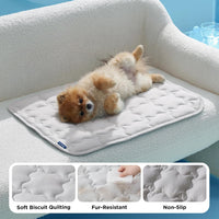 Bedsure ArcticMax Cooling Mat for Large Dogs - Pearl Grey / 29"L x 21"W - image 4