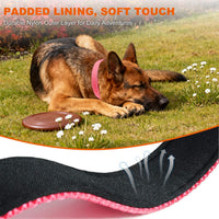 Taglory Reflective Large Dog Collar - Baby Pink / Large (Pack of 1) - image 3