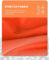 Harrison Howard Horse Fly Mask with Forelock Opening Stretch Breathable and Comfortable for Horses UV -Protection Orange L