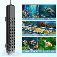200W Aquarium Heater for 20-40 Gallon with Auto Shut-Off When Leaving - Black / 300W - image 2