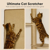 FUKUMARU Cat Wall Shelves, Beige - Beige-2 / 4-Pack Large - image 4