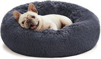 Love's cabin Calming Cat Bed for Indoor Cats - Bluish Grey / 20"