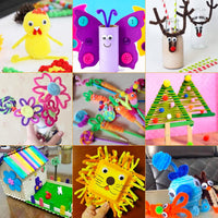 Itopstar 3000 Kids Arts and Crafts Supplies for Kids Crafting Supply - Pink 3000pcs - image 4