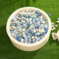 TRENDPLAY Star Ball Pit Balls for Toddlers 50 100 200 Count Star - Creamy Blue / 200 - image 2