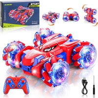 Spider Remote Control Car Headlight Double Sided Off-Road 360° - Red Single Control