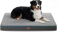 Bedsure Memory Foam Dog Beds Large Sized Dog - 41"L x 29"W x 3.5"Th / Grey