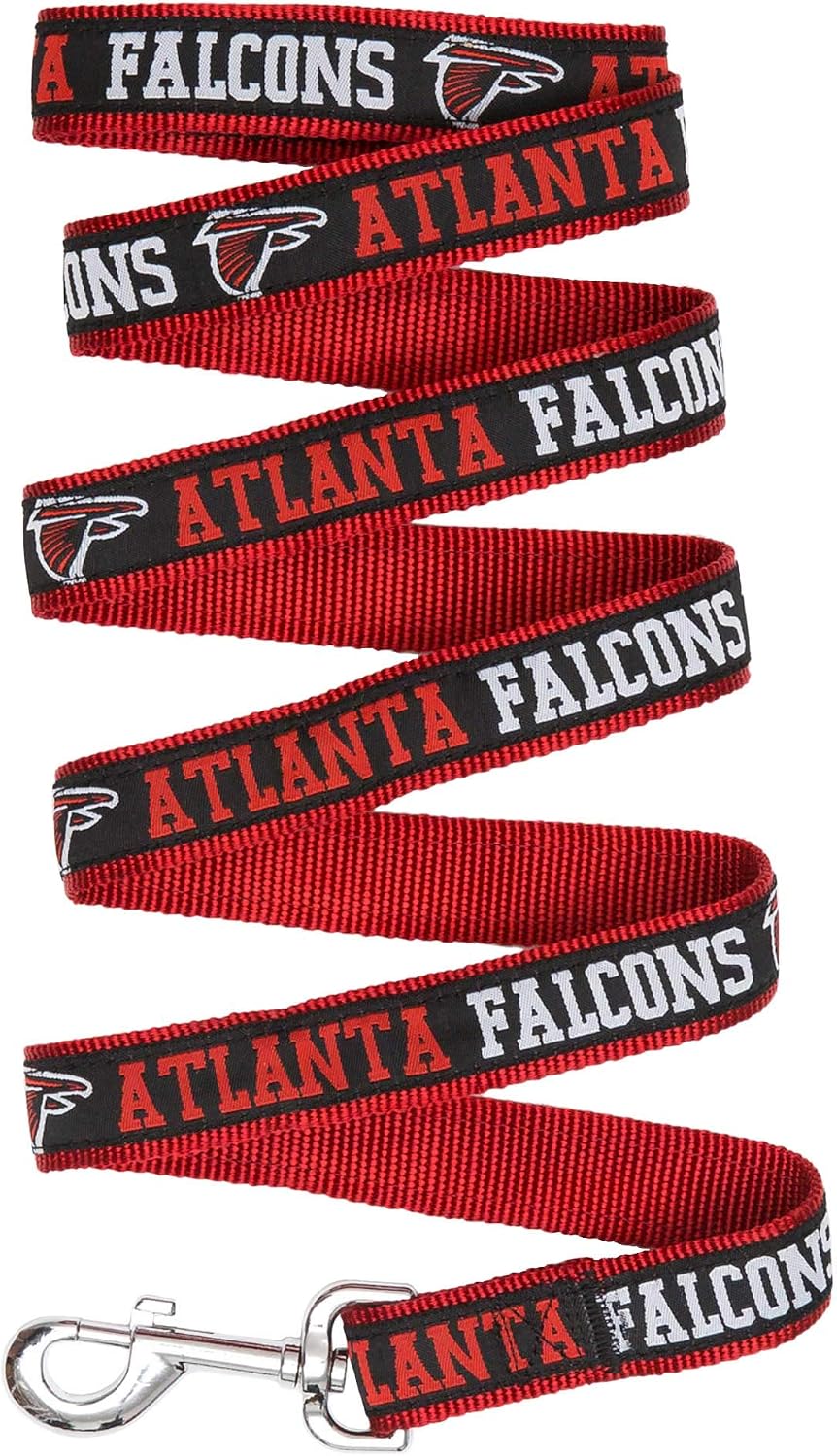 Pets First NFL Licensed Philadelphia Eagles Pet Leash - Atlanta Falcons / Small