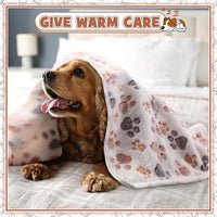 Tegeme 12 Pcs Puppy Blanket for Litter Dog Cat - Dark Gray, White, Camel / 30 x 20 Inch - image 3