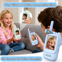 Video Walkie Talkies for Kids - Blue+Green - image 2