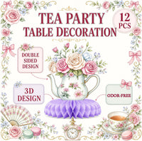 HaPiBiDesign transportation party decorations, 10 honeycomb table centerpieces - view 14