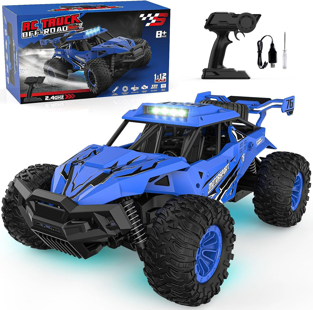 BLUEJAY Remote Control Car - Blue