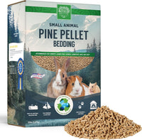 Small Pet Select Pine Pellet Bedding for Rabbits & Guinea Pigs - 20 Pound (Pack of 1)