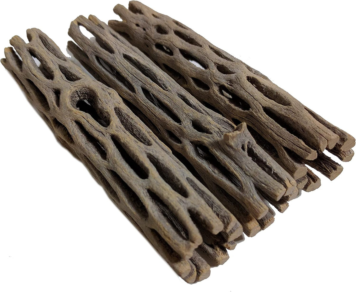 Natural Cholla Wood for Aquarium Decoration Shrimp and Fish Tank) – Essentials for Fish - 4 Inch (3 Pack)