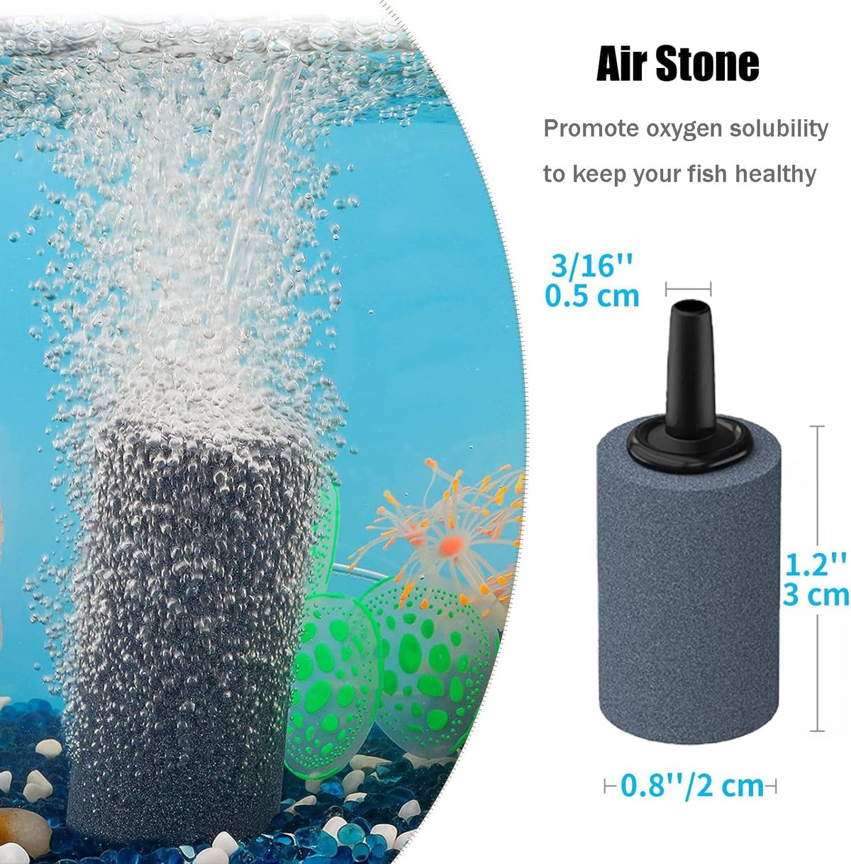 Aquarium Air Pump Accessories, Contains Airline Tubing - image 2