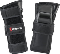 Forzueby Adult&Kids Wrist Guards 1 Pair Sports Protective Wrist Pads – Fun for Kids & Family - Large (155-242 lbs)