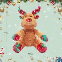 Squeaky Dog Toys, Stuffed Large Dog Toys to Keep Them Busy - Red D - image 3