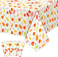 Newwiee 3 pack Halloween plastic tablecloths with candy corn print, 108 x 54 inches - view 9