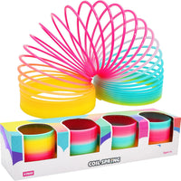 The Dreidel Company Plastic Multicolor Coil Spring - 4-Pack