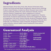 Halo Holistic Cage Free Chicken Cat Food, Healthy Grains Dry Cat Food, Complete Digestive Health, Kibble for Adult Cats, 3 lb Bag
