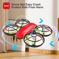 Swifsen Drones for kids Camera - Red Drone-With Camera - image 3