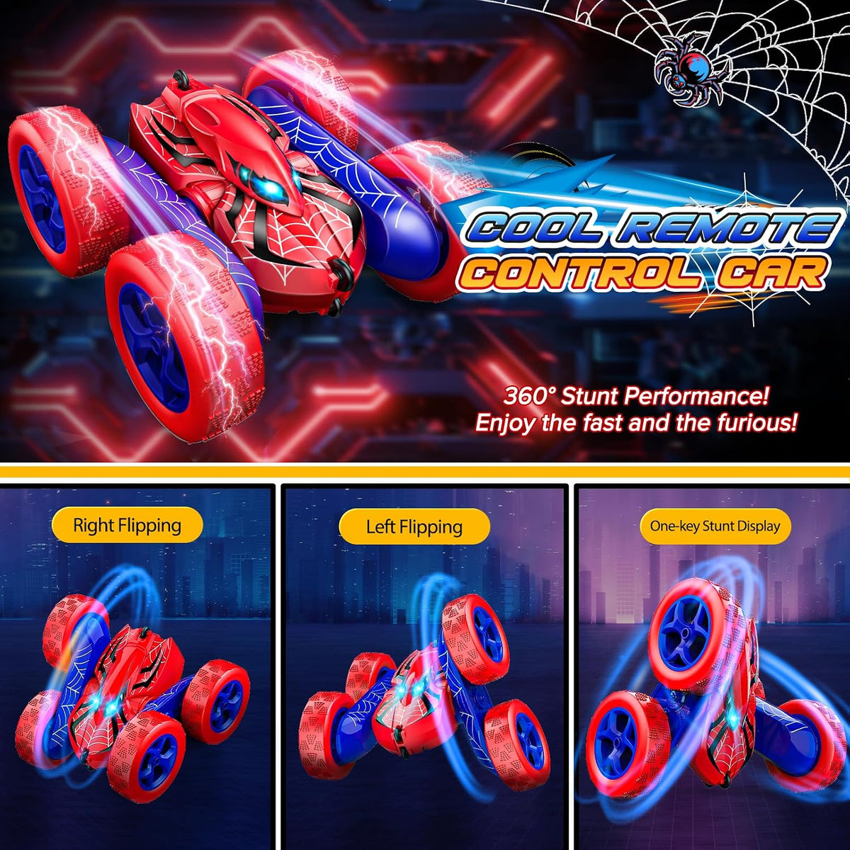 Excitobo Remote Control Car - Red - image 2