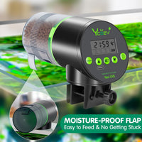 Automatic Fish Feeder Rechargeable with USB Cable Moisture-Proof - Plug Powered-EVS - image 4