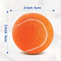 Colorful Tennis Balls for Dogs, Non Squeaky - Small-2in / 8P