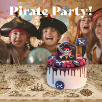FUN RACCOON pirate party tablecloth with vintage treasure map and pirate ships print - view 15